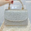 Crystal stone party clutch 1