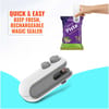2-In-1 Rechargeable Heat Sealer with Cutter Machine 2
