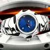 DENVOSI Premium Metal Watch – Bold Design (Blue Dial) 5