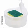 2 in 1 Dish Soap Dispenser with Sponge Holder 4