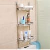 3 Layer Toilet Tank Top Organizer (Off White) 3