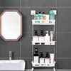 3 Layer Toilet Tank Top Organizer (Off White) 2