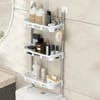 3 Layer Toilet Tank Top Organizer (Off White) 1