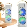 Double-Headed Air Cooler Mist Fan 3 Speeds Rechargeable Desk Air Cooler Night Light with Remote 1