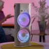 Double-Headed Air Cooler Mist Fan 3 Speeds Rechargeable Desk Air Cooler Night Light with Remote 2