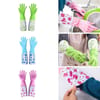 Silicone Long Kitchen Dishwashing Hand Gloves 1