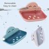Wall Adhesive Soap Holder with Drain Tray 5