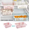Refrigerator Storage Tray with Sliding Drawer 1