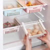Refrigerator Storage Tray with Sliding Drawer 2