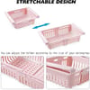 Refrigerator Storage Tray with Sliding Drawer 5