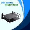 Wall Mounted WiFi Router & ONU Stand (Metal) 4