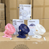 360° Rotating USB Rechargeable Clip Fan | Portable Mini Desk Fan | 5-Speed Silent Cooling Fan with Strong Clip 1