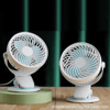 USB Rechargeable Mini Clip Fan | 720° Adjustable Portable Desk Fan | 2-Speed Silent Cooling Fan for Office, Home & Car 4