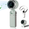 Mini High-Speed Handheld Turbo Fan | Smart Digital Display Rechargeable Portable Neck & Desk Fan | 5 Speed USB Fan 4