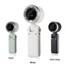 Mini High-Speed Handheld Turbo Fan | Smart Digital Display Rechargeable Portable Neck & Desk Fan | 5 Speed USB Fan 5
