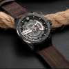 ⌚ Curren Inspired CN8301 Luxury Sports Watch – Brown Leather Strap (Special Offer) 3