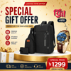 Exclusive 3-in-1 Bag Set with Free Watch! 2 1