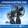 Rechargeable Lithium Battery Fan – গরমে ঠান্ডার স্মার্ট সমাধান! 🔥 3