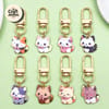 Cute Bow-Tie Kitty Keychain 1