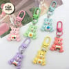 Rainbow Tummy Bear Keychain 1