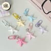 Pastel Starfish Charm Keychain 2