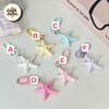 Pastel Starfish Charm Keychain 4