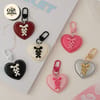 Heart Ribbon Keychain 1