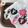 Heart Ribbon Keychain 2