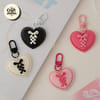 Heart Ribbon Keychain 3