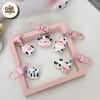 Cow Charm Keychain 3