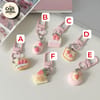 Strawberry Dessert Keychain 5