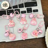 Pink Blossom Keychain 2