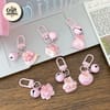 Pink Blossom Keychain 3