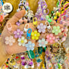 Glossy Sakura Flower Keychain 1