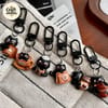 Black Cat Coffee Keychain 2
