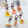 Sleepy Capybara Keychain 1