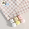 Cute Stacked Kitty Plush Phone Charm 2