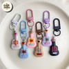 Mini Guitar Keychain 4