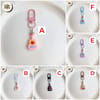 Mini Guitar Keychain 5