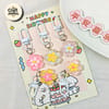Translucent Daisy Flower Keychain 2