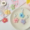 Flower Puff Keychain 1