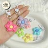 Flower Puff Keychain 4