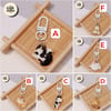 Lazy Cat Charm Keychain 5