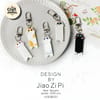Cute Cat Peeking Keychain 1