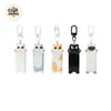 Cute Cat Peeking Keychain 3