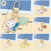 Hello Kitty Metal Charm Keychain 3