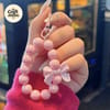 Pastel Beaded Bow Keychain 3