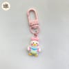 Cute Duckling Character Keychain 3