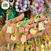 Cute Cookie Charm Keychain 4