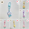 Cute Flower & Tulip Charm Keychain 5